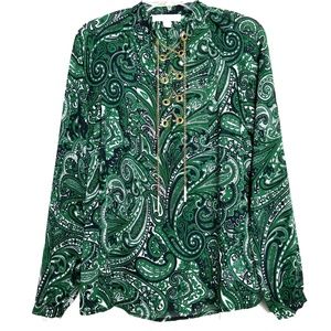 🌹Michael Kors Button Down Long Sleeve Top🌹